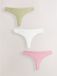 Next - Dames - Ultimate Comfort set van 3 modale strings - Groen