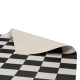 FLOORDIREKT PVC vloer Atlantic Damier zwart-wit 100 x 500 cm