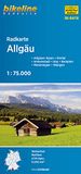 Radkarte Bikeline Radkarte Allgäu (RK-BAY18) 1:75.000