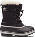 Sorel YOOT PAC™ NYLON WP Youth Unisex Snowboots - BLACK - Maat 38