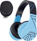 PowerLocus P1 Kids Kinder Koptelefoon Draadloos - Blauw/Zwart