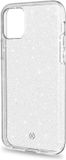 Celly Sparkle Back Cover iPhone 11 Pro - Kunststof - Wit