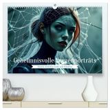 Geheimnisvolle Calvendo Geheimnisvolle Frauenporträts (hochwertiger Premium Wandkalender 2027 DIN A2 quer), Kunstdruck in Hochglanz