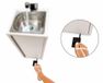 ad-ideen® Pédale, interrupteur au pied pour lavabos mobiles, mini-cuisines, kit de construction, commande sans contact de pompes, 12V / 230V