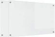 vidaXL Keukenachterwand - 2 st - Transparant - 100 x 60 cm - gehard glas