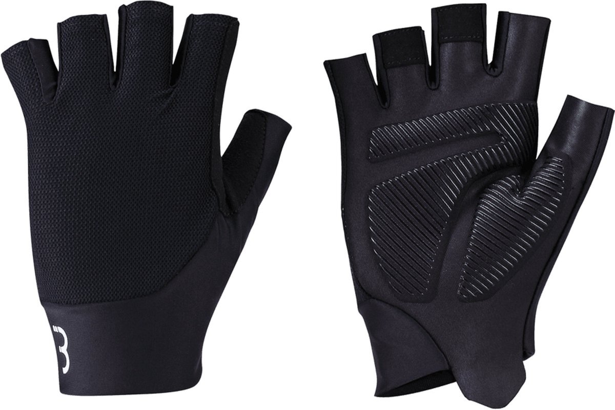 BBB Cycling Pave Fietshandschoenen Zomer - Fiets Handschoenen voor Dagelijks Gebruik - Wielrenhandschoenen - Zwart - M
