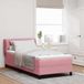 Maison Exclusive - Lit boxspring avec tête de lit Rosa 100 x 200 cm, velours