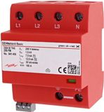 DEHN Combinatie-afscherming DEHNshield B type 1+2 voor driefasige TN - E3N3H