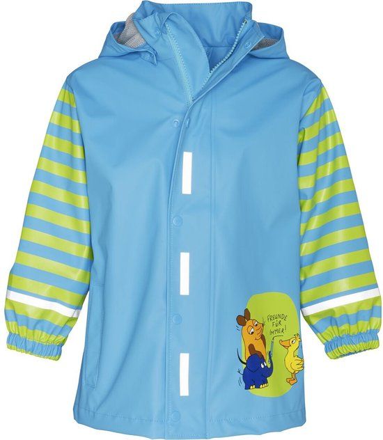 Playshoes Regenjas Kinderen BFF'S - Blauw - Maat 128cm