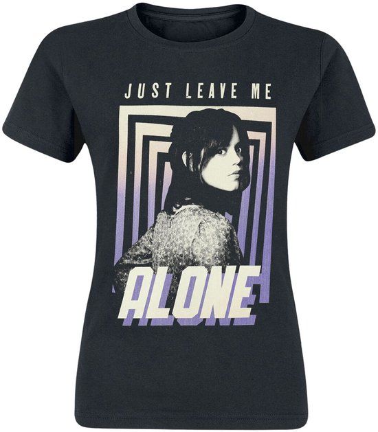Beetlejuice Astrid Deetz - Just leave me alone Dames T-shirt - zwart - XL