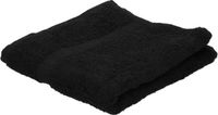 Towelcity Luxe handdoek zwart 50 x 90 cm 550 grams