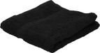 Towelcity Luxe handdoek zwart 50 x 90 cm 550 grams