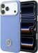 Guess hoesje voor iPhone 18 Pro Max en iPhone 17 Pro Max - magSafe - Lichtblauw