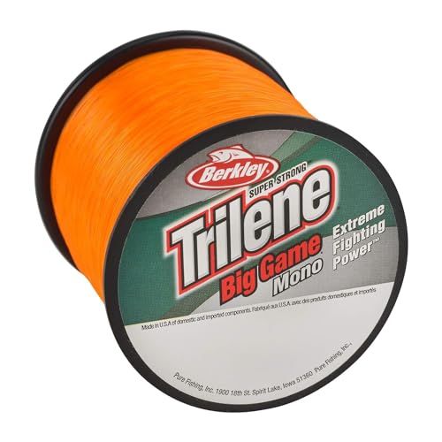 Berkley Trilene Big Game Monofilament Vislijn - Blaze Orange - 20 lbs - 650yd