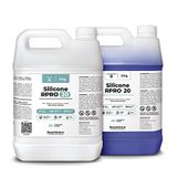 R PRO 20 vloeibare siliconenrubber voor mallen met gemiddelde hardheid, eenvoudig in gebruik (1:1) en niet giftig, scheurbestendig en compatibel met epoxyharsen, polyurethanen, gips (10, Kilogram)