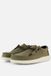 HEYDUDE Wally Braided instappers groen - Maat 43