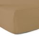 Hoeslaken 100% katoen, 57 draden/cm², 90 x 190 cm, spanhoogte 30 cm, oker