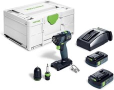 Festool TXS 18 C 3,0-Plus Accu Schroefboormachine 18V 3.0Ah in Systainer - 576895