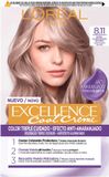 Excellence L'Oreal Make Up Excellence Cool Creme Permanente Kleurcrème 8,11 Licht Asblond