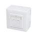 LogiLink NP0039A - Wandcontactdoos - Wit