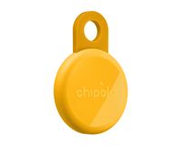 Chipolo LOOP – Bluetooth Tracker & KeyFinder – Oplaadbaar & Waterdicht - Compatibel met Apple Find My & Google Find Hub – 125 dB – Honey - 1 Pack