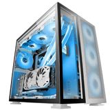 Mars Gaming MC-NOVA Aangepaste XXL E-ATX Gaming Tower Aerospace Aluminium Volledig Dual Window Gehard Glas Dual Chamber Construction USB-C