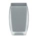 Spirella FREDDO GREY tandbeker Badaccessoires, Polystyrol, 10,5 x 7 x 7 cm