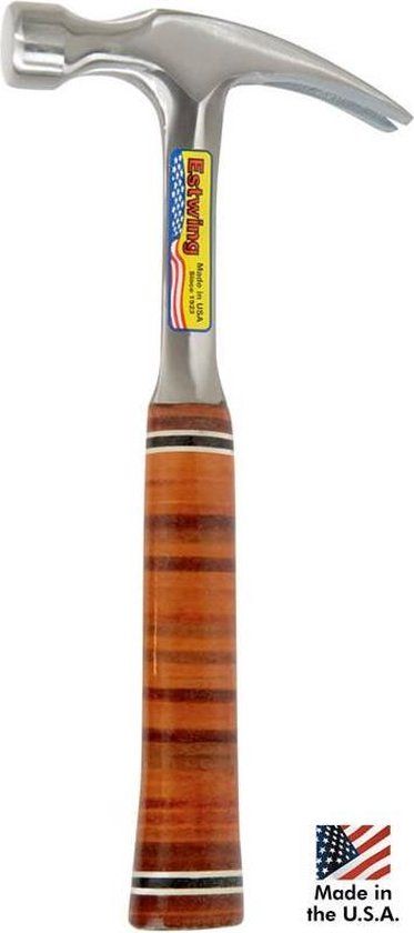 Estwing E20S Klauwhamer - 800gr - Leren Handgreep