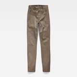 G-Star Weld High Skinny Chino Wmn Dames Turf Baumwolle Elasthan 30/30