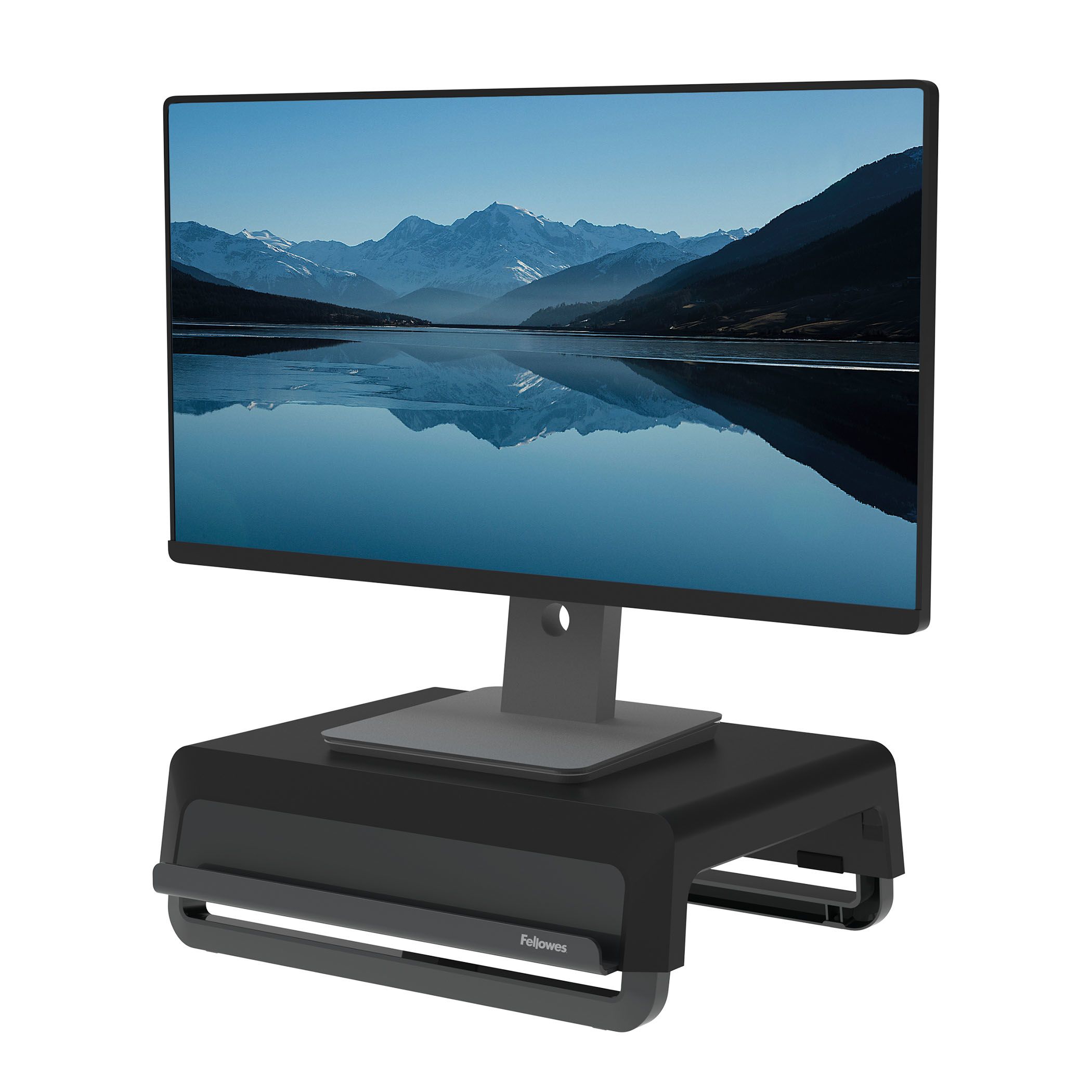 Fellowes Breyta Monitor Stand - Adjustable, Recyclable - Black