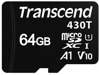 Transcend 64GB micro SD UHS-I 430T embedded geheugenkaart