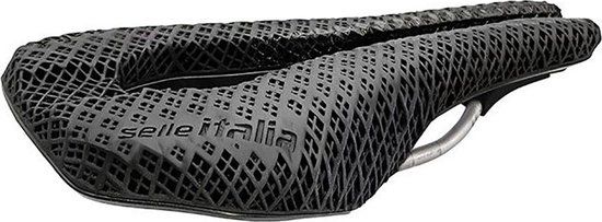 Selle Italia Watt 3d Superflow Ti316 Rail Zadel Zwart 133 mm