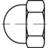 TOOLCRAFT Afdekkappen Kunststof TO-5455353 50 stuk(s)
