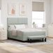 Maison Exclusive - Boxspring avec matelas, gris clair, 140 x 200 cm, velours