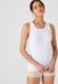 Damart - Débardeur finement côtelé Thermolactyl - Femme - Blanc - L