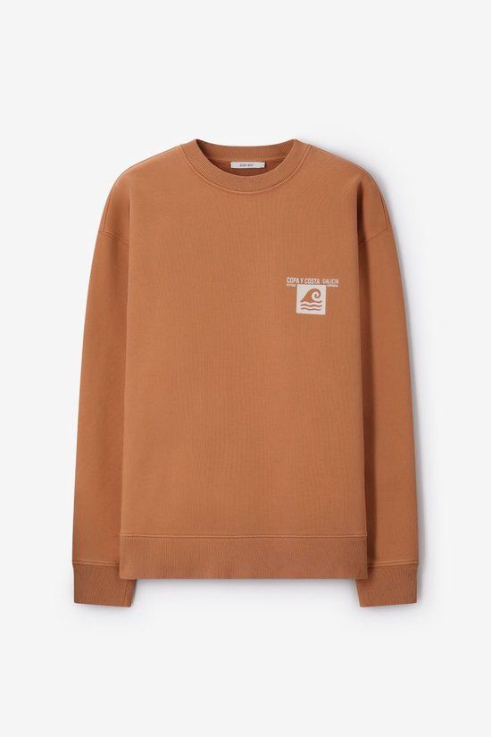 Sissy-Boy Bruine sweater met artwork
