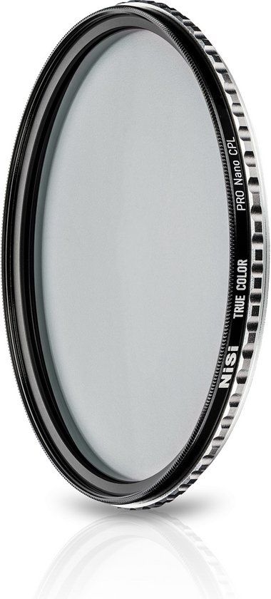 NiSi True Color Pro Nano CPL 72mm filter