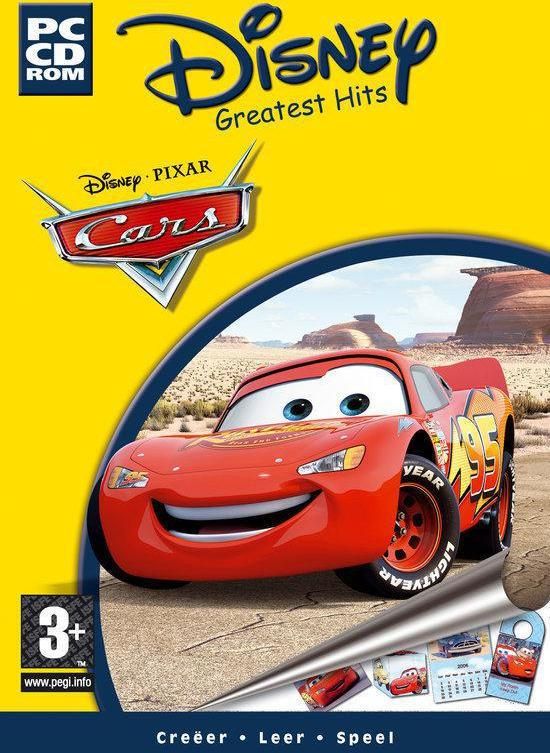 Disney Cars - Creative - Windows pc cd-rom Cars the game