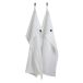 Nordic Nest Himla Torchon Sunshine Lot de 2 White