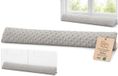 Totsy baby Minky Tochtstopper deur isolerend 150 cm - Onderdeur en raam tochtwering decoratief Ideaal voor voordeur ramen en kussen voor kinderkamer Minky Oeko-Tex Lichtgrijs