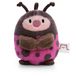 NICI Dozz knuffeldier, lieveheersbeestje, 5 cm, rood, zacht pluche