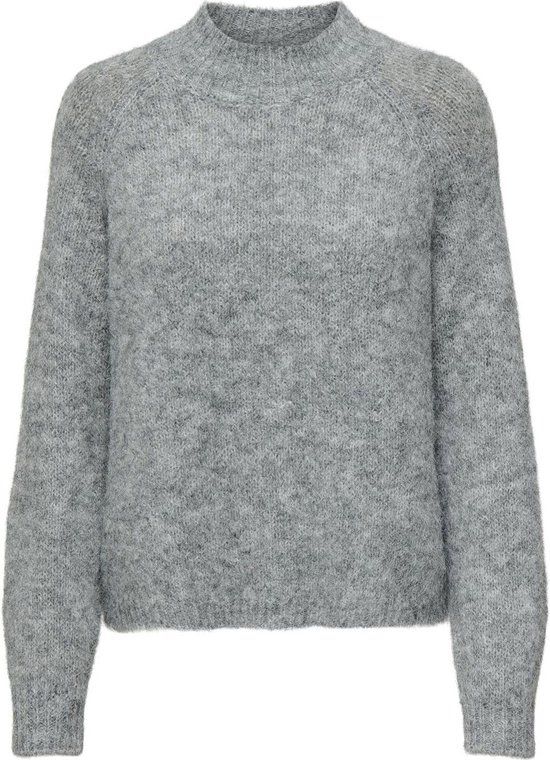 JDY Zoey Life Gebreide Trui Dames - Grijs - XXL