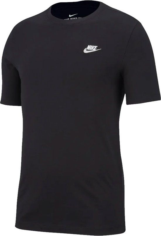 Nike Sportswear Club T-Shirt - Men - Black/White - Size XS