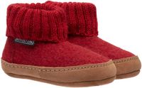 Bergstein Cozy Lux Wollen Pantoffels Rood Maat 27 - Unisex Kinderen Herfst/Winter 2024
