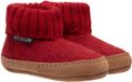 Bergstein Cozy Lux Wollen Pantoffels Rood Maat 27 - Unisex Kinderen Herfst/Winter 2024