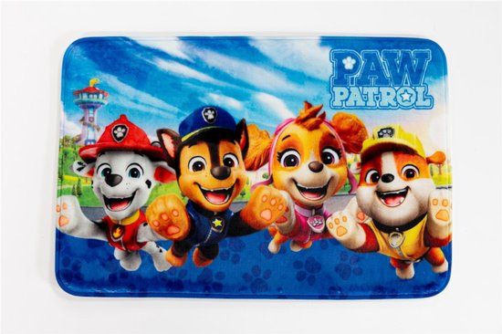 PAW Patrol Vloerkleed / Mat Foam Blauw Polyester 40 x 60 cm