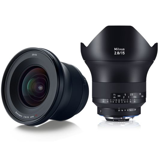 Carl Zeiss ZEISS Milvus 2.8/15 mm ZF.2 - Nikon F - Zwart