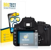 BROTECT - Screenprotector voor Canon EOS 400D - Folie Beschermfolie transparant 2 Stuks