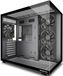 Boîtier d'ordinateur ATX Mid Tower avec verre trempé et ventilateurs