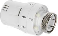 Sanivesk Basic tête de robinet thermostatique droite 30mm blanc